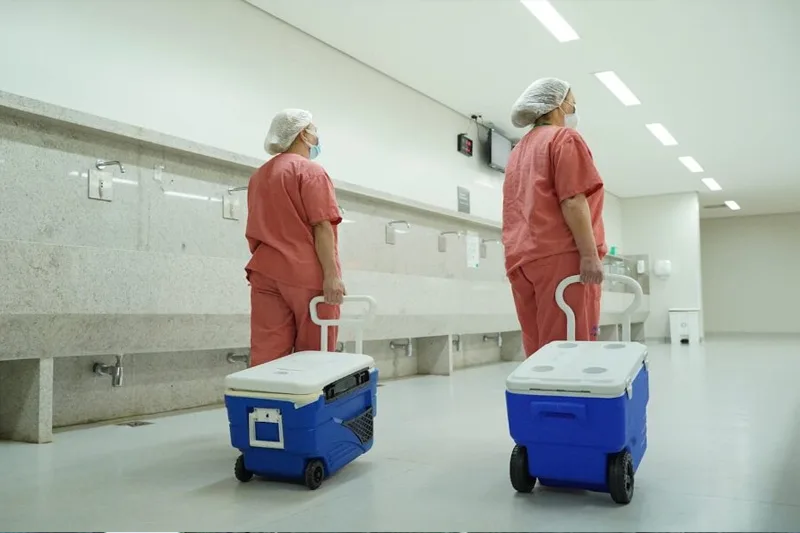 Goiás registra aumento de 89% em transplantes de órgãos e tecidos comparado ao primeiro quadrimestre de 2022. Foto: SES