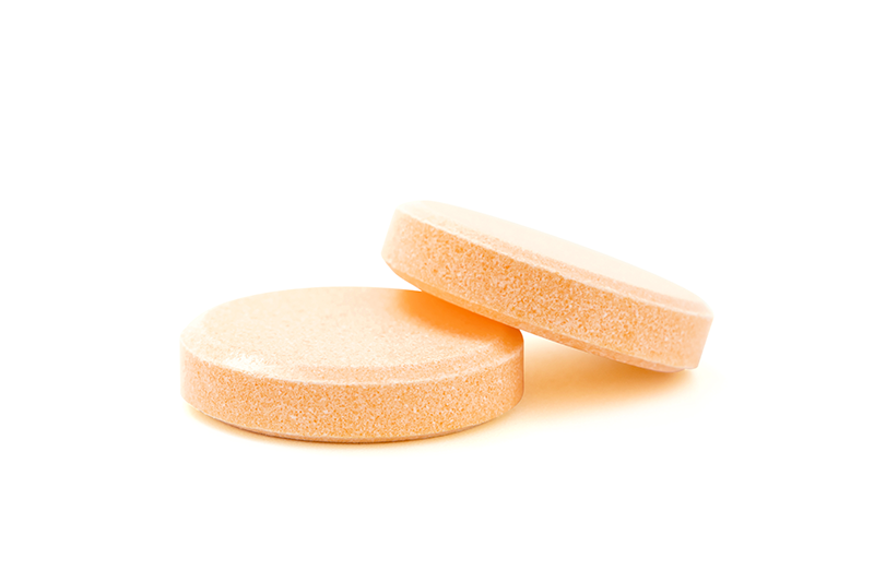 comprimidos de vitamina C