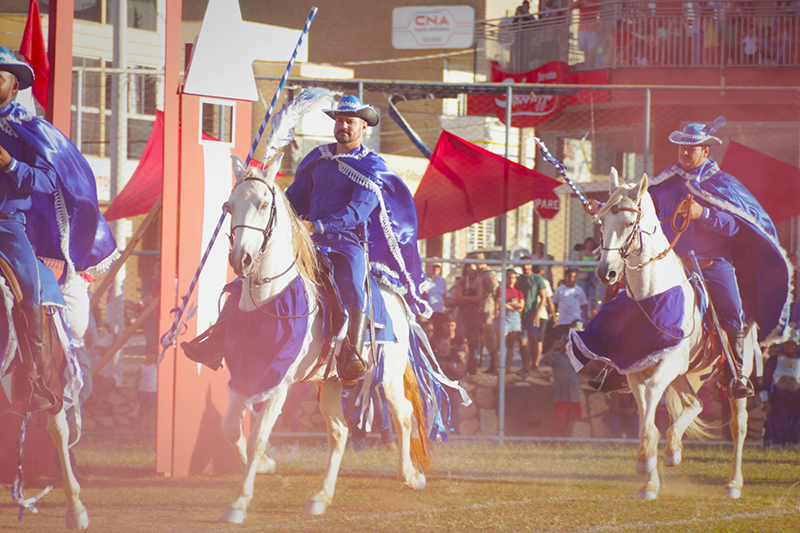Circuito das Cavalhadas em Luziânia. Foto: Prefeitura de Luziânia.