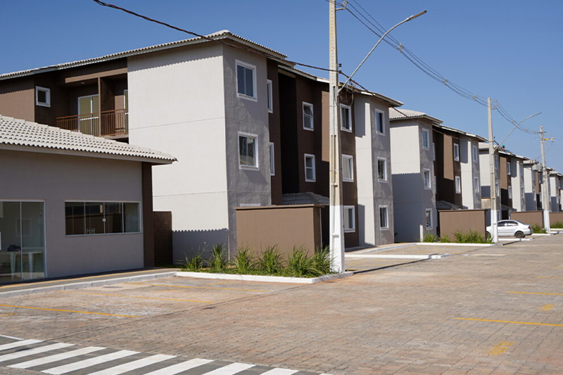 Em Valparaíso, serão entregues 834 unidades construídas com recursos do Crédito Parceria. Já em Cristianópolis, serão definidos nomes de 50 famílias contempladas com casas a custo zero. Foto: Octacílio Queiroz.