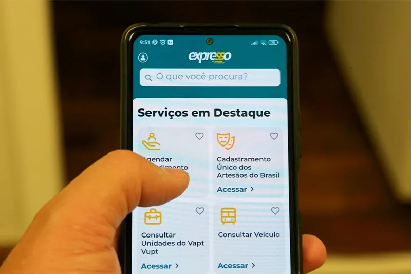 Na palma da mão: Governo de Goiás é destaque nacional na oferta de serviços digitais. Foto: Secom.
