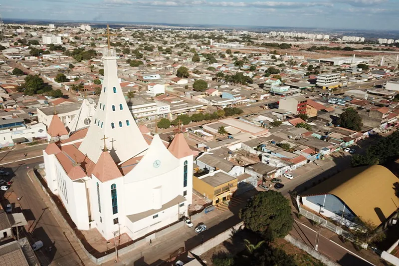 Cidade de Valparaíso de Goiás. Foto: Governo de Valparaíso de Goiás.