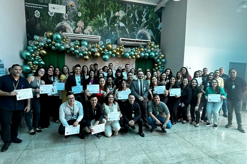 Hospital de Luziânia recebe certificado de Acreditação ONA 1 . Foto: Helmiton Prateado.