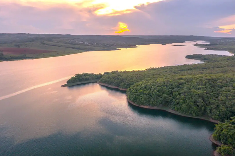 Lago Corumbá IV se firma como um dos principais destinos da Região Metropolitana do Entorno do DF. Foto: Secretaria do Entorno.