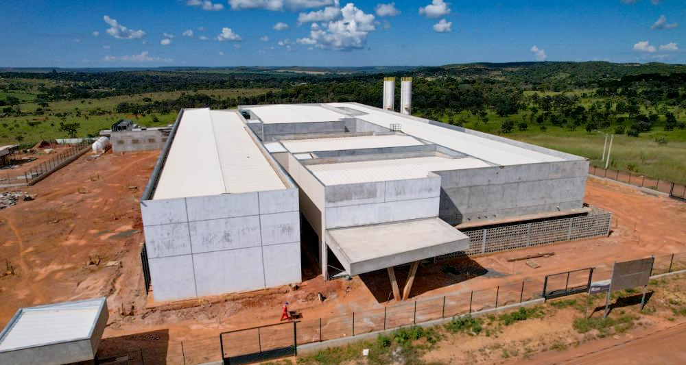 Obras do Hospital Municipal de Novo Gama avançam para fase final de construção.