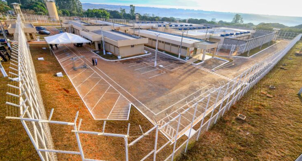 Nova Unidade de Polícia Penal Regional de Novo Gama II inaugurada pelo Governo de Goiás.