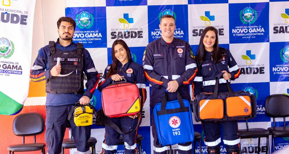 Equipamentos entregues ao SAMU reforçam atendimento de urgência em Novo Gama
