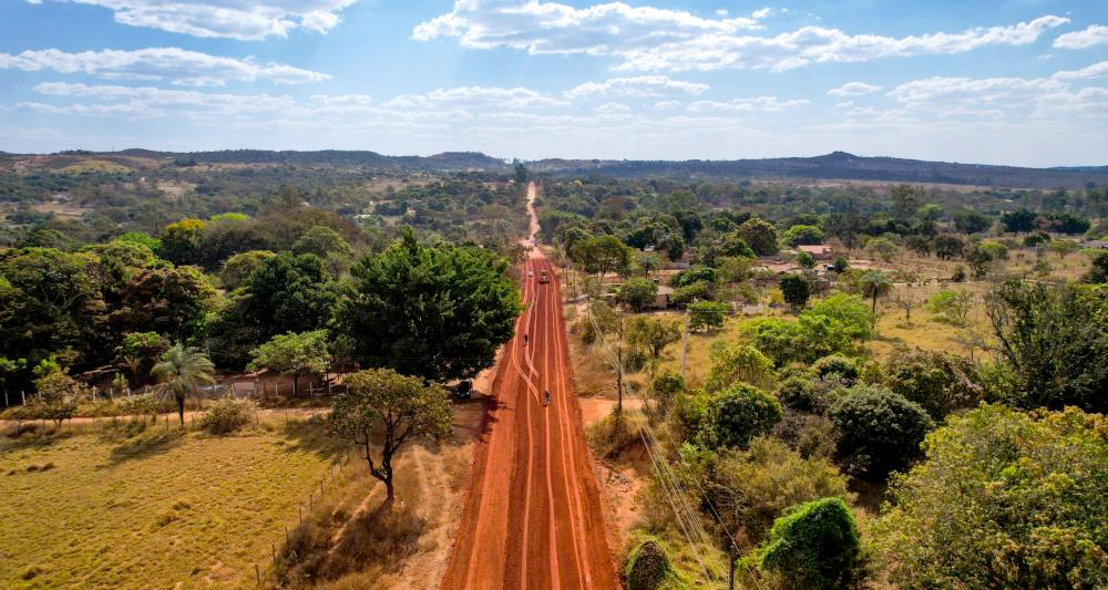 Pavimentação no Vale das Andorinhas, em Novo Gama